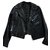 Cotélac Biker jackets Black Lambskin  ref.83662