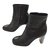 Céline Ankle boots Black Lambskin  ref.83663