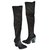 Sonia Rykiel boots Black Leather  ref.83742