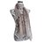 Louis Vuitton sciarpe Beige Marrone chiaro Seta  ref.83811