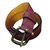 Basile Belts Purple Exotic leather  ref.83845