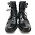 Louis Vuitton Black leather Boots EU41.5