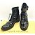 Louis Vuitton Black leather Boots EU41.5 - view 2