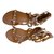 Ash sandals Caramel Leather  ref.83931
