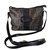 Fendi Handbags Black Khaki Leather Cloth  ref.84041