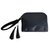 The row Clutch bags Navy blue Leather  ref.84057