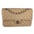 Timeless Chanel Bolsos de mano Beige Cuero  ref.84193