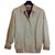 Burberry Giacca vintage Beige Cotone Poliestere  ref.84194