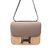 Constance Hermès Handbags Grey Leather  ref.84211