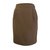 Yves Saint Laurent Skirts Taupe Wool  ref.84221