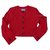 Yves Saint Laurent Jackets Red Silk Velvet  ref.84343