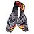 Autre Marque Cachecol de veludo multicolor Bordeaux Mostarda Castanha Multicor - vista 2