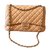 Chanel Handbag Beige Leather  ref.84444