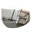 Gucci Monogram belt Grey Leather  ref.84494