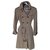 Burberry Trenchs Beige Cotone  ref.84534