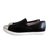 Miu Miu Leather loafers Black Silvery  ref.84535