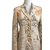 Hermès Chaqueta de seda Multicolor Beige  ref.84601