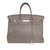 Birkin Hermès Handbag Grey Leather  ref.84955