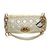 Christian Dior bolsa baguette de cuero metalizado Dorado  ref.84988
