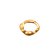 Autre Marque Orecchino a cerchio Yasmine Mini D'oro Oro giallo  ref.85001