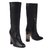 Burberry boots Black Leather  ref.85017