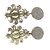 Yves Saint Laurent Earrings Golden Metal  ref.85035
