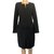 Chanel Dresses Black Wool  ref.85159