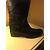 Autre Marque Botas de cuero negro Pastelles - vista 2