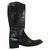 Autre Marque Pastelle boots Black Leather  ref.85245