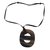 Hermès necklace Dark brown  ref.85365