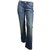 D&G Calça jeans de cintura baixa Azul John  ref.85804