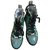 Galliano Trainers Green Leather  ref.85917