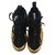 Nike Air Foamposite Pro Black Golden Synthetic Cloth  ref.85964