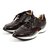 Louis Vuitton Sneakers Dark brown Leather Patent leather  ref.86027