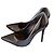 Bcbg Max Azria Decoltè in pelle argento BCBG MAXAZRIA