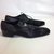 Acne Scarpe Stringate in Pelle Nera Nero  - vista 3