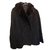 Autre Marque Jacket Black Fur  ref.86135