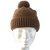 Louis Vuitton bonnet Cachemire Marron clair  ref.86159