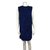 Yves Saint Laurent Dress Black Blue Wool  ref.86179