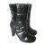 Calvin Klein Ankle Boots Black Leatherette  ref.86219