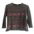 Marella Cashmere blend sweater Dark grey Cotton Viscose  ref.86233