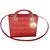Christian Dior LADY DIOR Rosso Pelle verniciata  ref.86239
