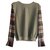 Zara Camisa manga larga de algodón puro. Multicolor  ref.86240