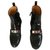 Hermès Ankle Boots Black Leather  ref.86244