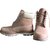 Timberland 6 pouces bottes Cuir Beige  ref.86414
