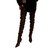 Chanel maxi thigh boots Black Lambskin  ref.86479