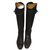 Hermès Boots Black Leather  ref.86557