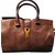 Yves Saint Laurent CHYC handbag Dark brown Leather  ref.164670