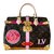 Speedy Louis Vuitton Tracolla veloce 30 Multicolore Tela  ref.86661