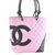 Chanel Cambon pink leather  ref.86801